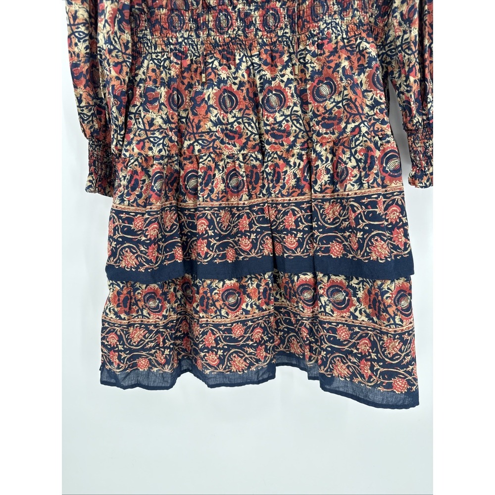 Lauren Ralph Lauren Womens Pre Fall Floral Drop Waist Dress Size 14 Boho Comfort - Picture 4 of 10